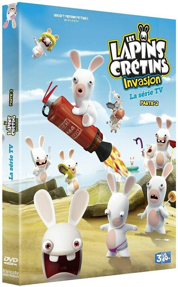 Livrenpoche : Les lapins crétins : Invasion partie 2 - Fabien Ouvrard, Stéphane Mit, Franz Kirchner, Philippe Riche - DVD