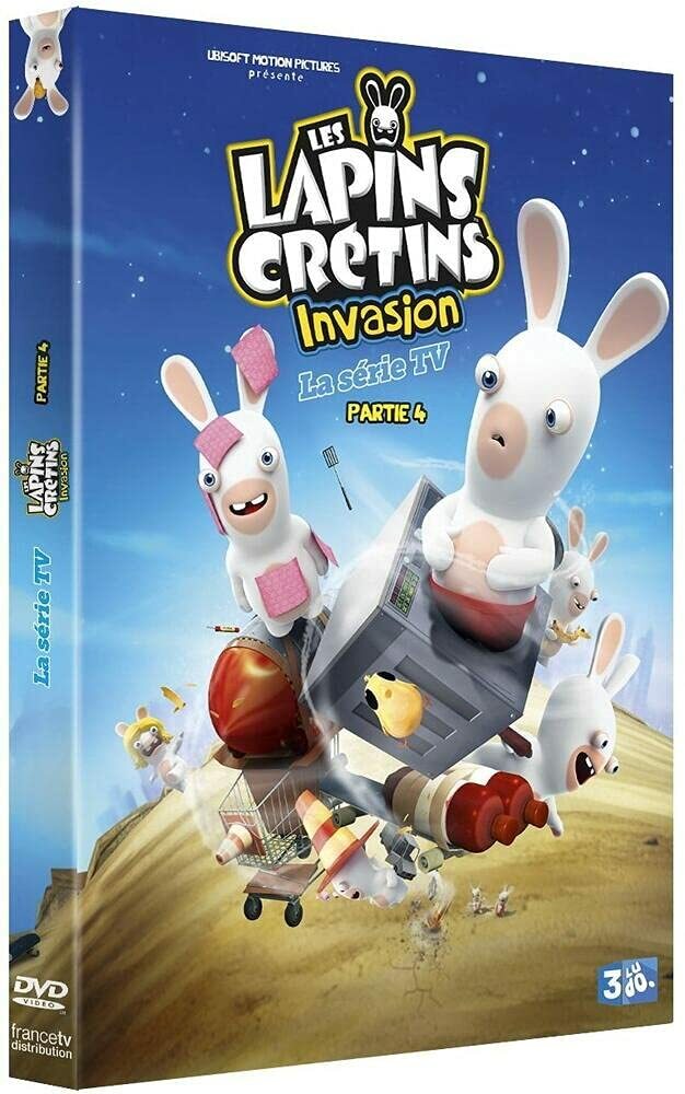 Livrenpoche : Les lapins crétins : Invasion partie 4 - Fabien Ouvrard, Stéphane Mit, Franz Kirchner, Philippe Riche - DVD