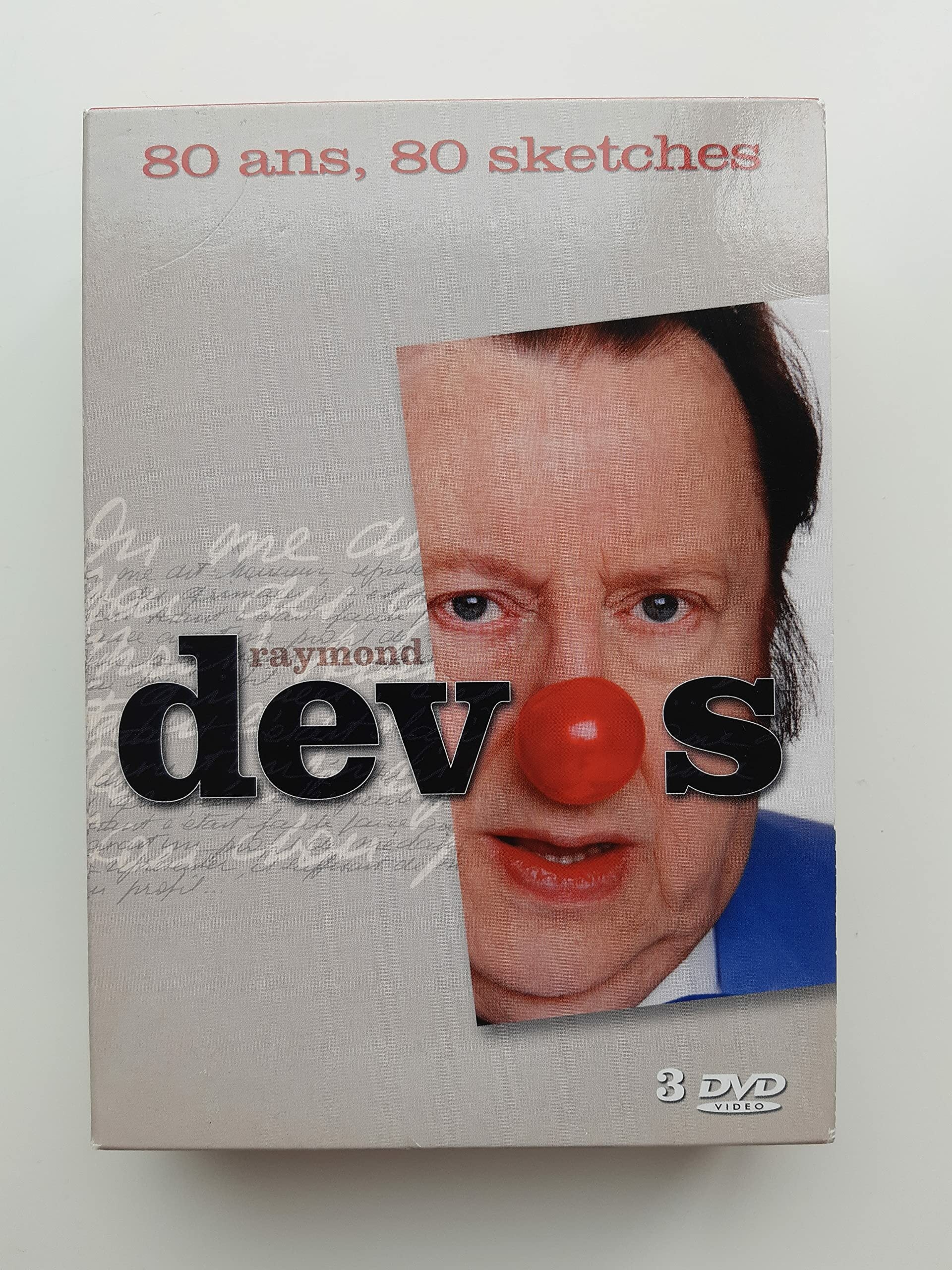 Livrenpoche : Raymond Devos : 80 Ans, 80 Sketches (Coffret 3 dvd) - Laurent Preyale, Dominique Colonna, Christian Chevreuse, Fabien Reviron, Sophie Daquin - DVD