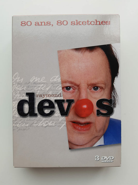 Livrenpoche : Raymond Devos : 80 Ans, 80 Sketches (Coffret 3 dvd) - Laurent Preyale, Dominique Colonna, Christian Chevreuse, Fabien Reviron, Sophie Daquin - DVD
