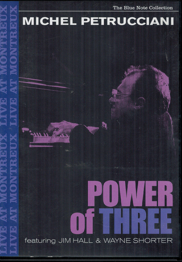 Livrenpoche : Michel Petrucciani Featuring Jim Hall & Wayne Shorter - Power of three - Michel Petrucciani Featuring Jim Hall & Wayne Shorter - DVD