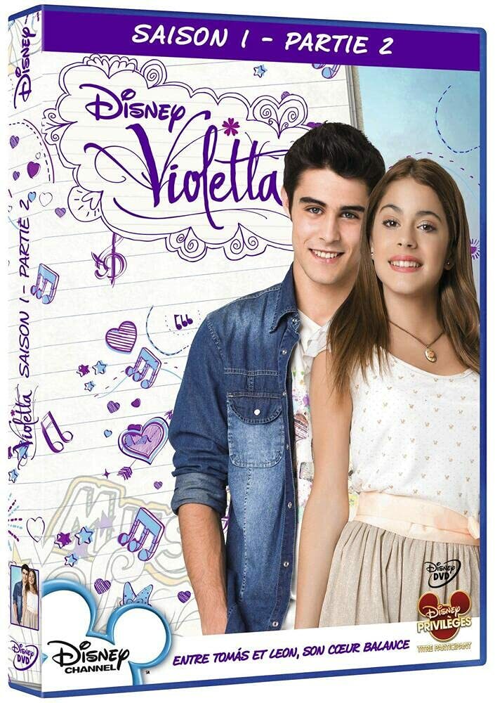 Livrenpoche : Violetta-Saison 1-Partie 2-Entre Tomás et León, Son Coeur Balance - Jorge Nisco, Martín Saban, Matías Risi - DVD