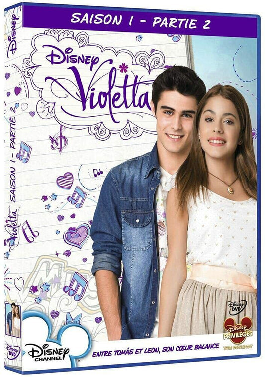 Livrenpoche : Violetta-Saison 1-Partie 2-Entre Tomás et León, Son Coeur Balance - Jorge Nisco, Martín Saban, Matías Risi - DVD