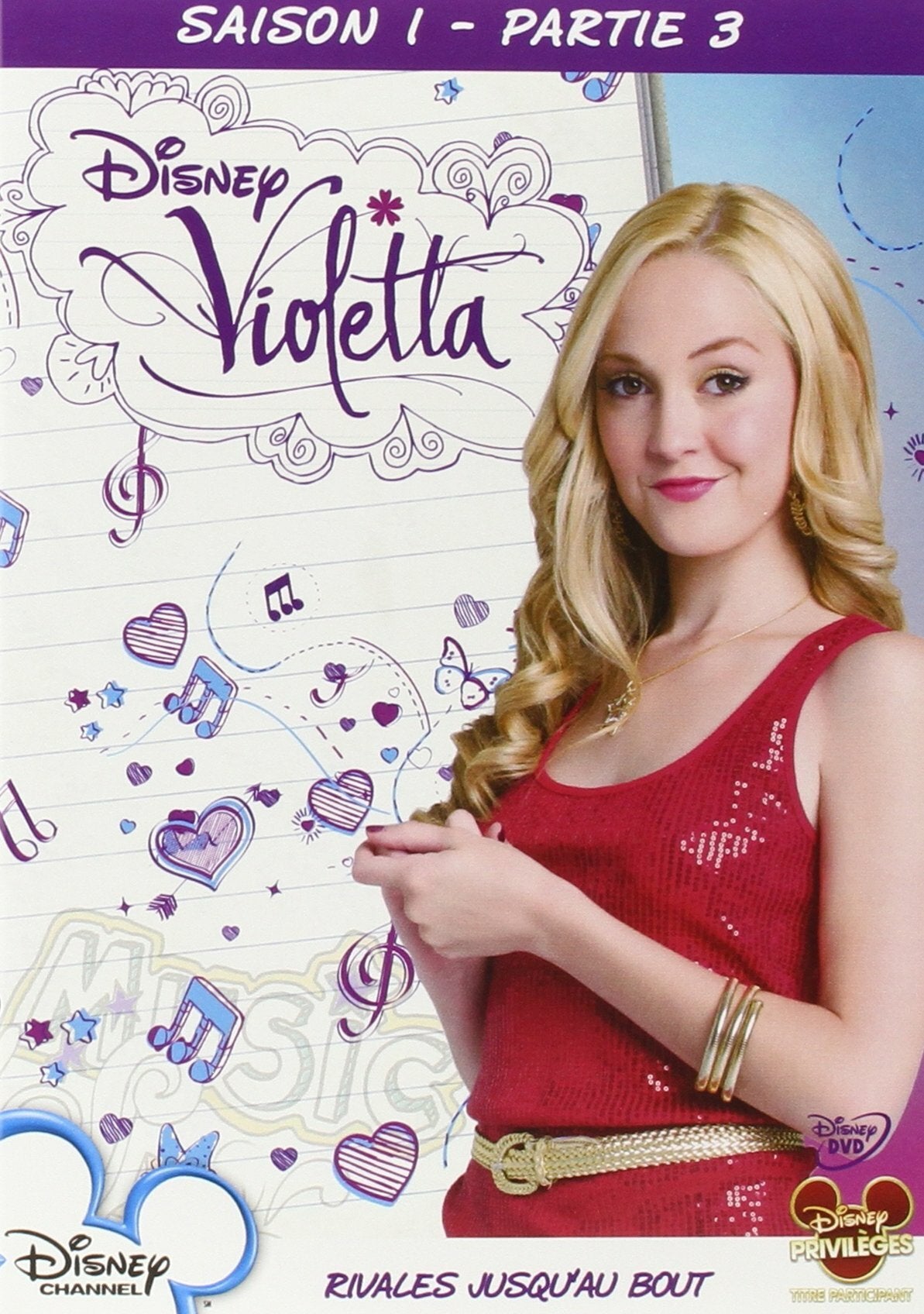 Livrenpoche : Violetta-Saison 1-Partie 3-Rivales Jusqu'au Bout - Jorge Nisco, Martín Saban, Matías Risi - DVD
