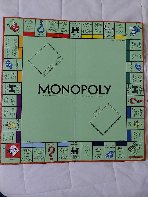 Livrenpoche : Plateau Monopoly orange -  - Divers