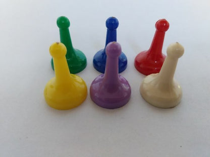 Livrenpoche : Lot de 6 pions de Monopoly ancien -  - Divers
