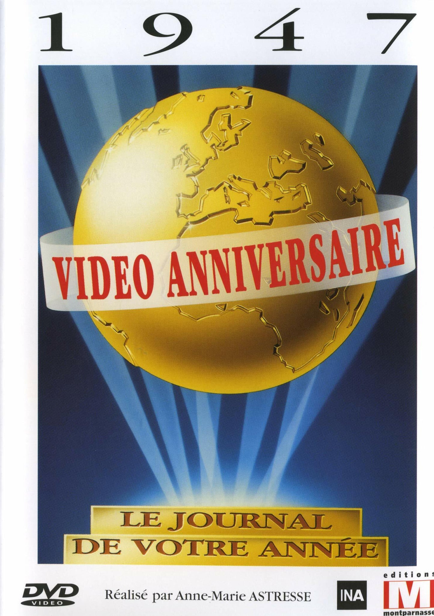 Livrenpoche : Video Anniversaire-1947 - Anne-Marie Astresse - DVD