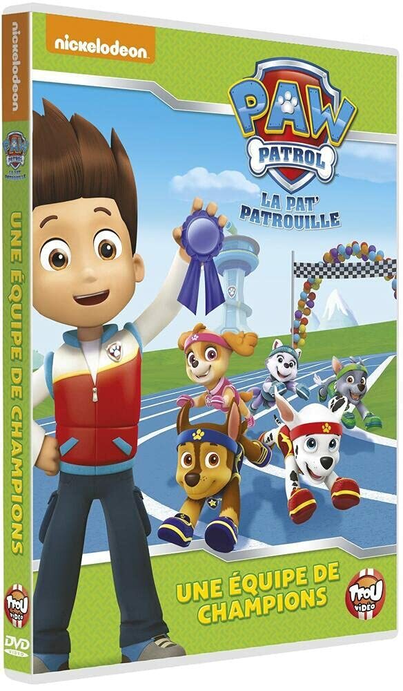 Livrenpoche : Paw Patrol, La Pat' Patrouille vol 9 : Une équipe de champions - Wexler, Matthew - DVD