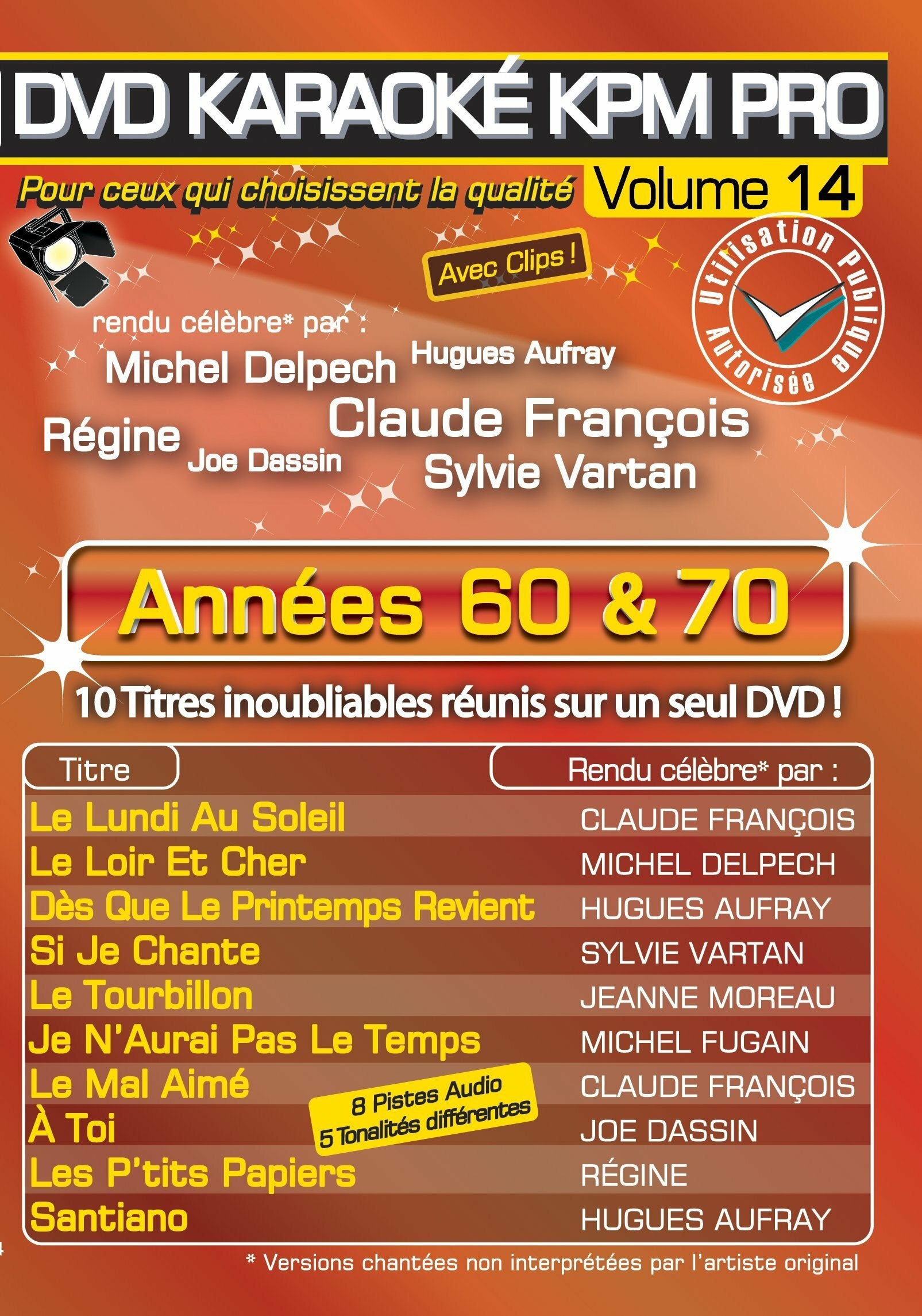 Livrenpoche : DVD Karaoké KPM Pro Vol.14  - XXX - DVD