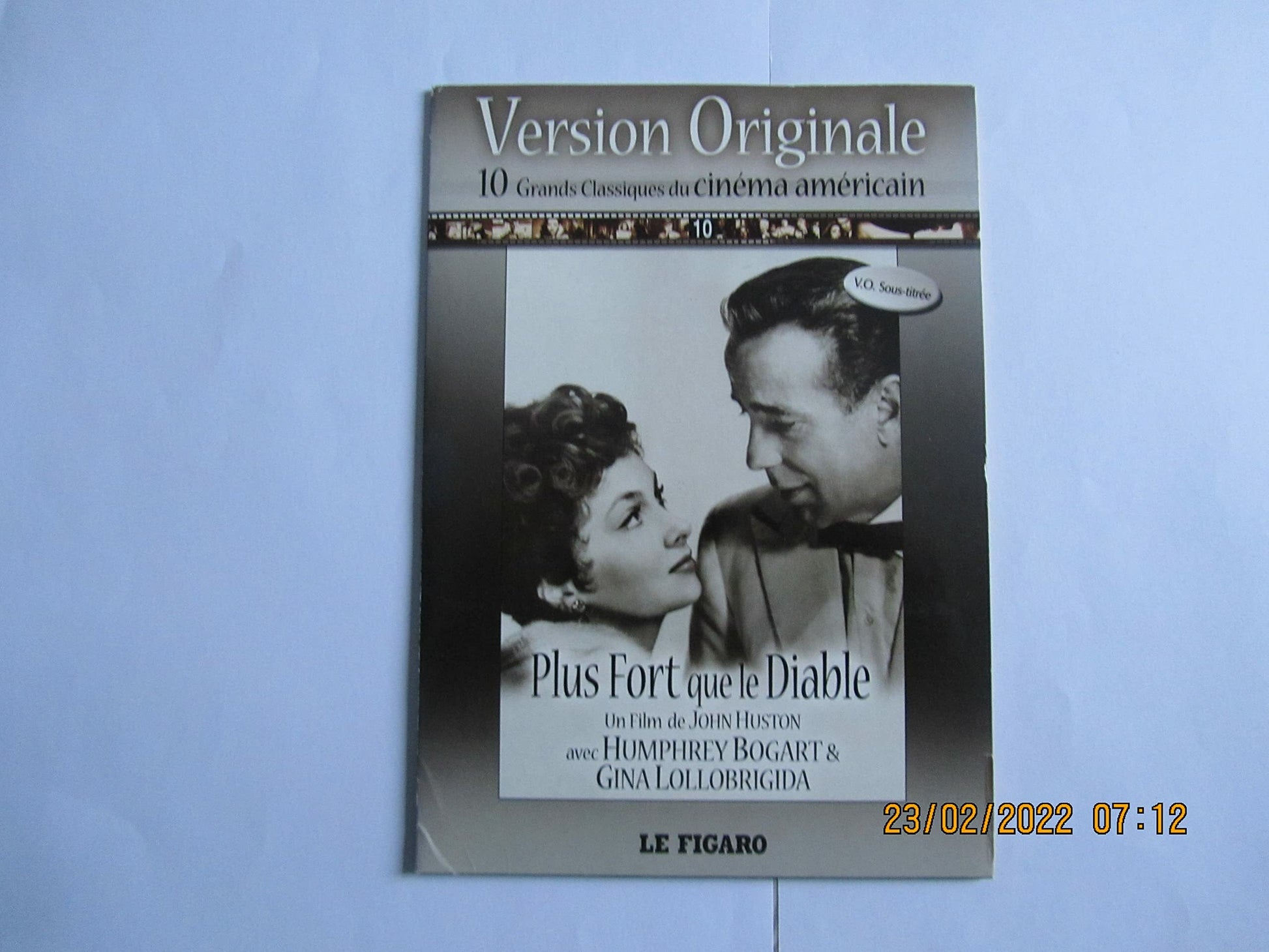 Livrenpoche : Plus fort que le diable - John Huston, Humphrey Bogart, Jennifer Jones, Gina Lollobrigida, Robert Morley, Peter Lorre, Edward Underdown, Ivor Barnard - DVD