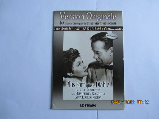 Livrenpoche : Plus fort que le diable - John Huston, Humphrey Bogart, Jennifer Jones, Gina Lollobrigida, Robert Morley, Peter Lorre, Edward Underdown, Ivor Barnard - DVD