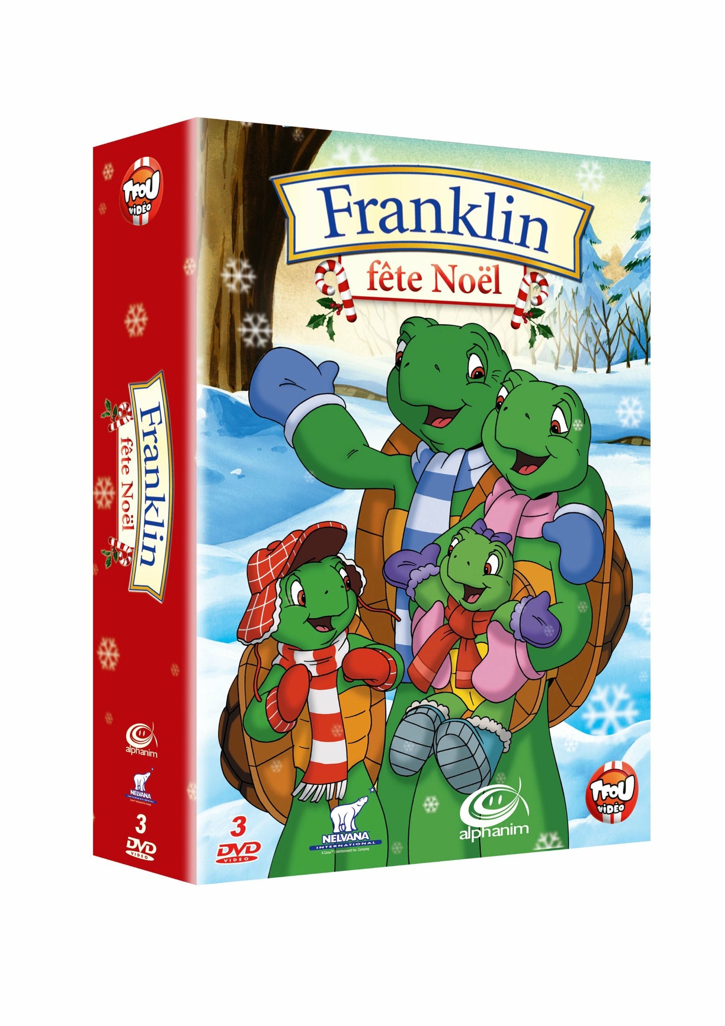 Livrenpoche : Franklin fête Noël-Coffret - XXX - DVD