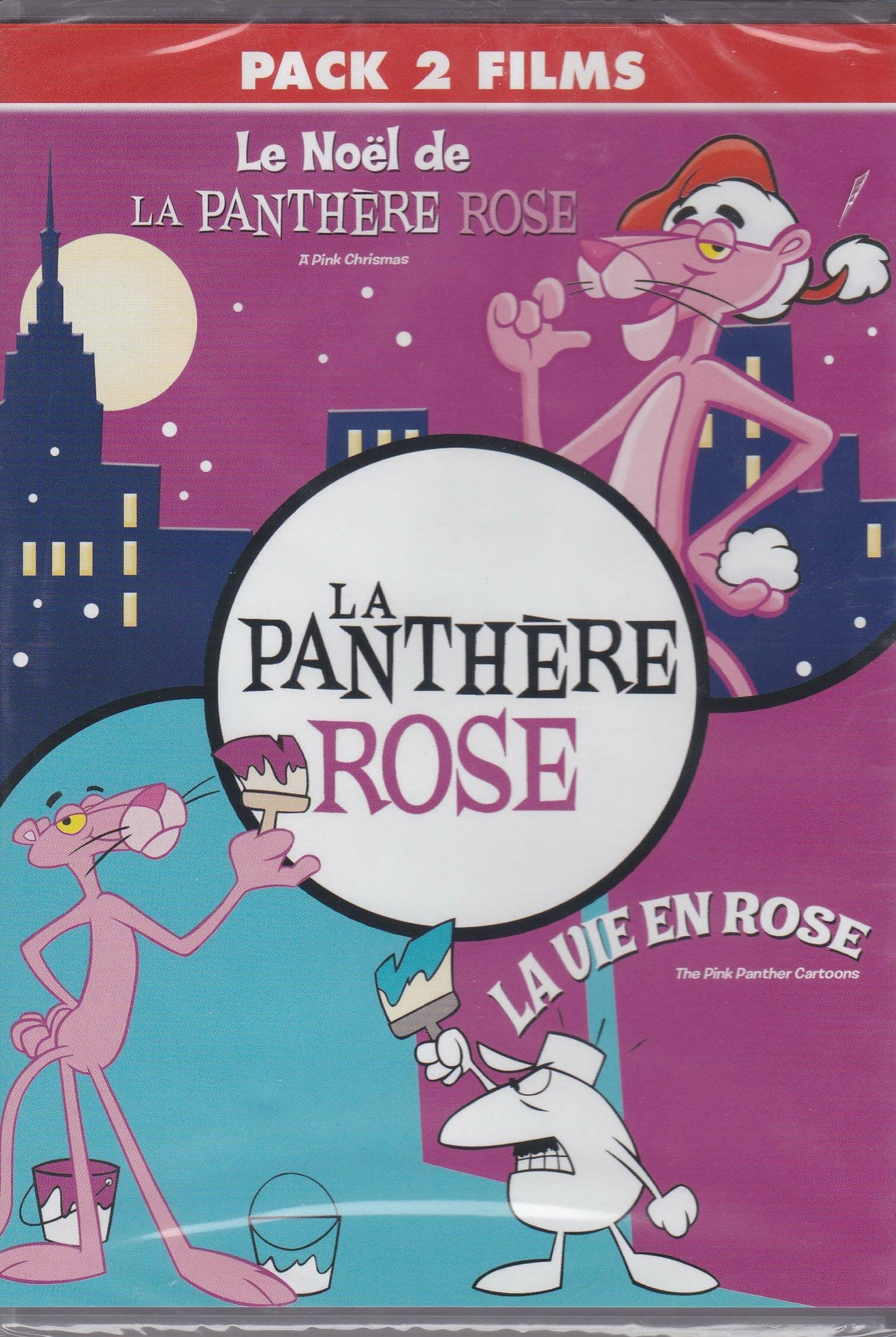Livrenpoche : Le Noël de la Panthère Rose + LA vie en rose (Pack 2 Films) - XXX - DVD
