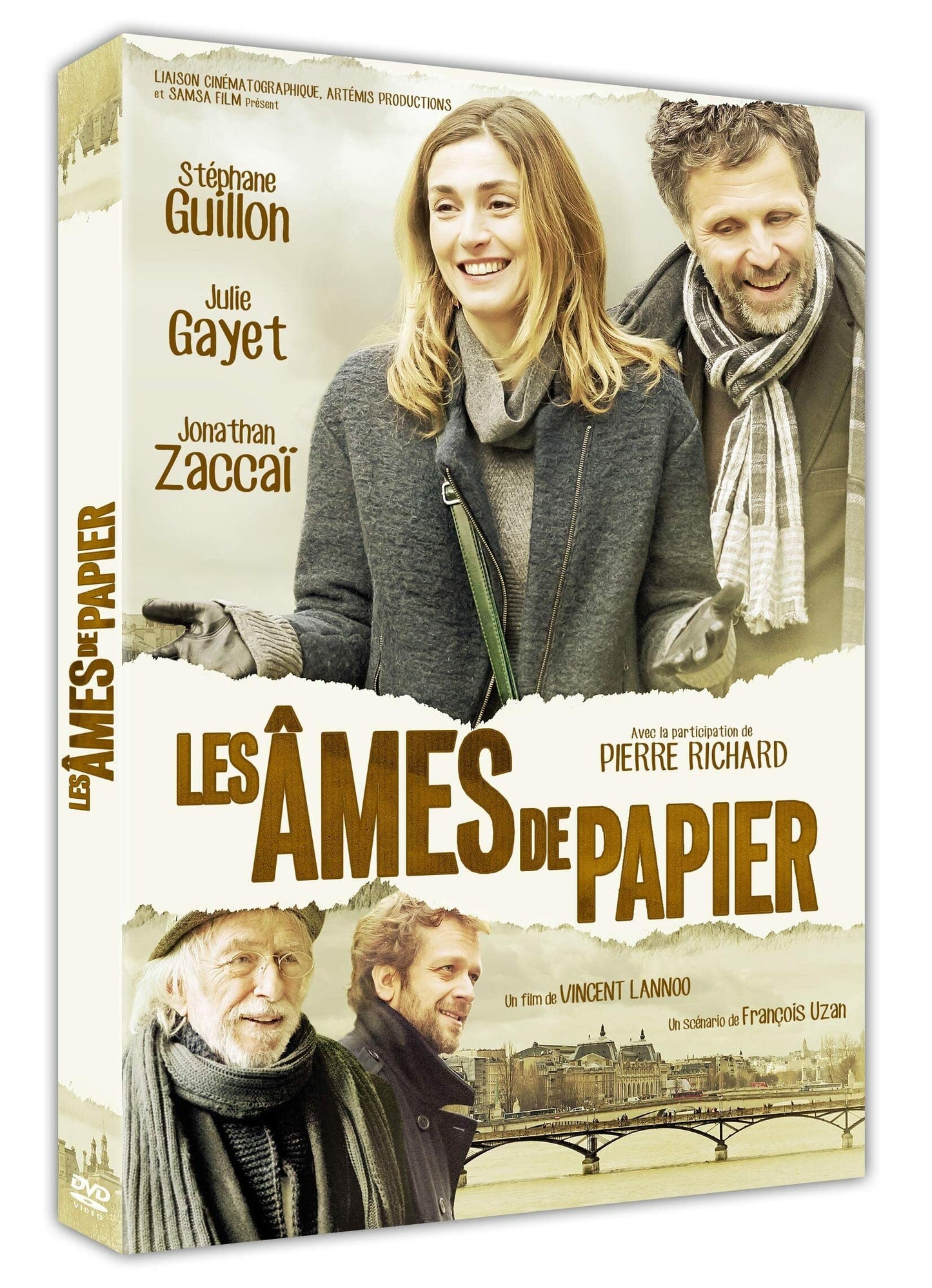 Livrenpoche : Les Ames de Papier - Vincent Lannoo - DVD