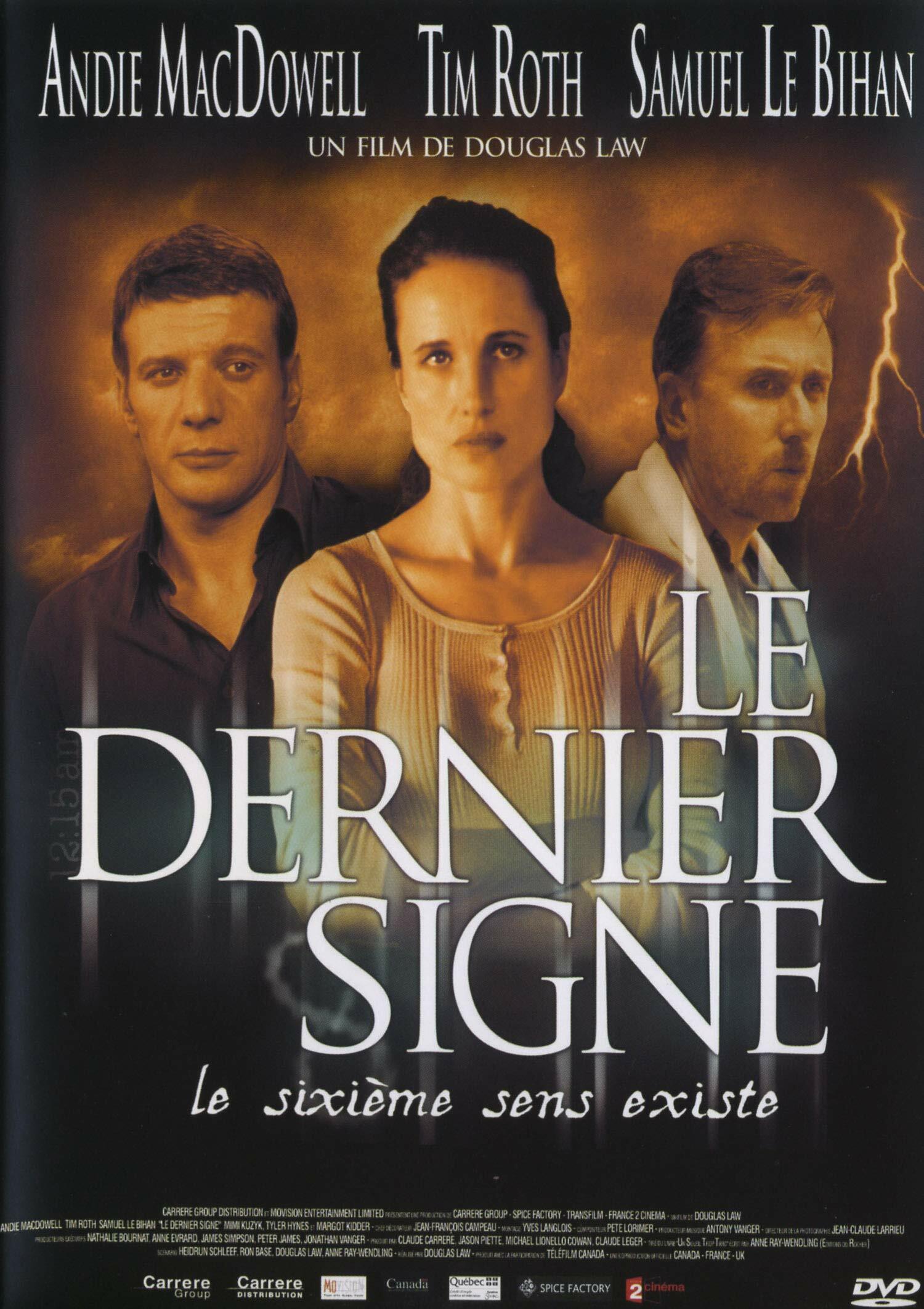 Livrenpoche : Le dernier signe - Douglas Law - DVD