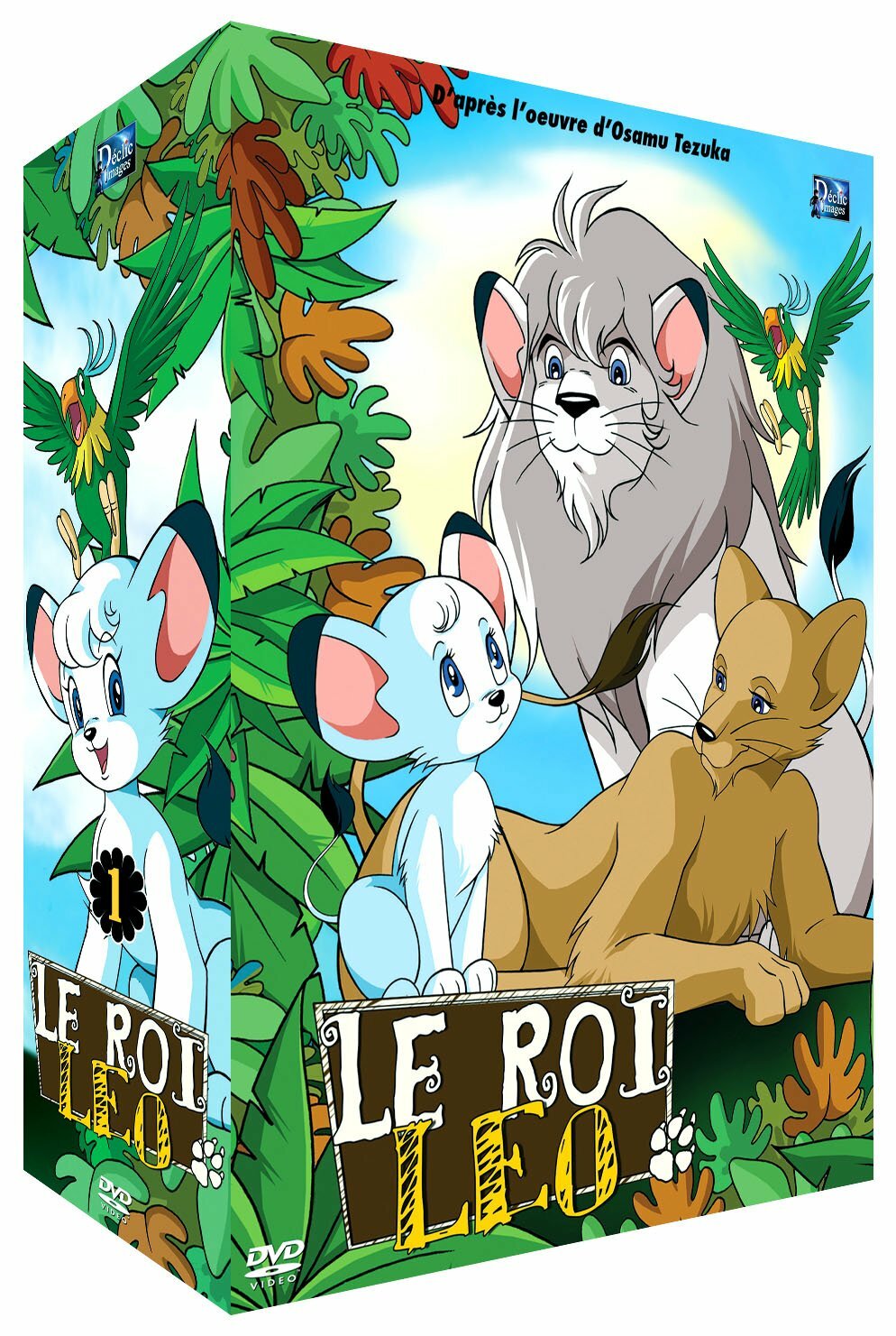 Livrenpoche : Le Roi Leo-Edition 4DVD-Partie 1 - Rintaro - DVD