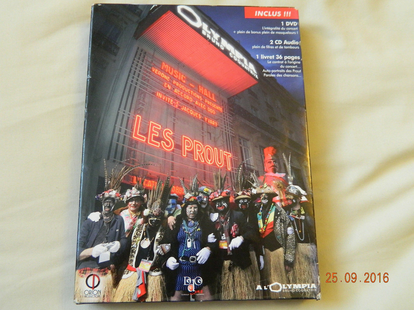 Livrenpoche : LES PROUT A L'OLYMPIA 2005 COFFRET DVD + 2 CD - XXX - DVD