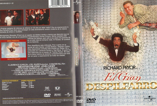 Livrenpoche : Comment claquer Un Million de Dollars par Jour - Walter Hill - DVD