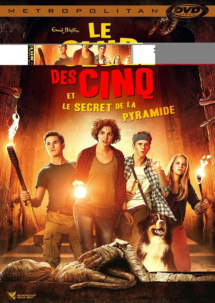 Livrenpoche : Le Club des 5 et le Secret de la Pyramide - Mike Marzuk - DVD