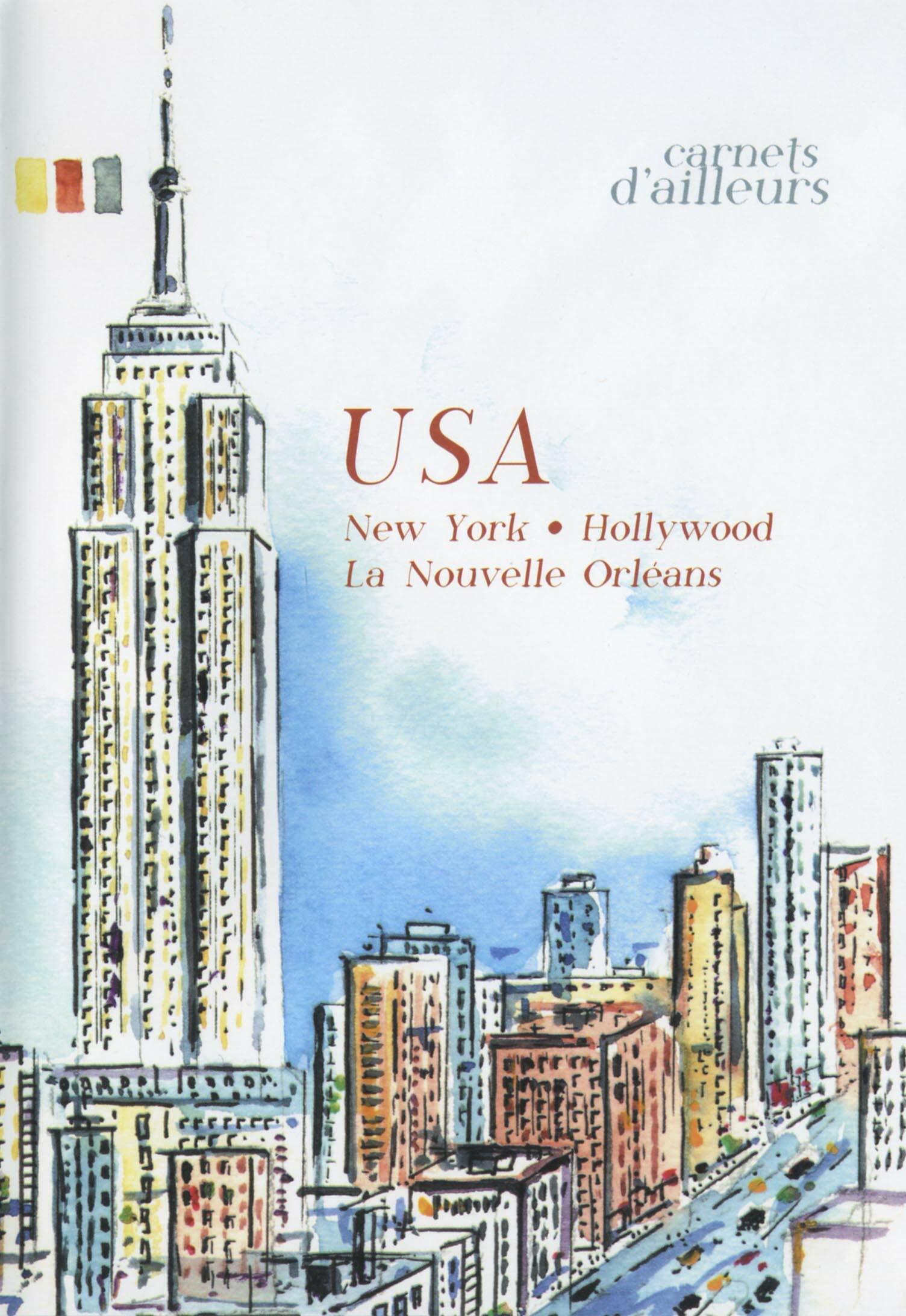 Livrenpoche : Carnets d'ailleurs-USA : New York, Hollywood, La Nouvelle orléans - Jacques Goldstein, William Karel, Teri Wehn-Damish - DVD