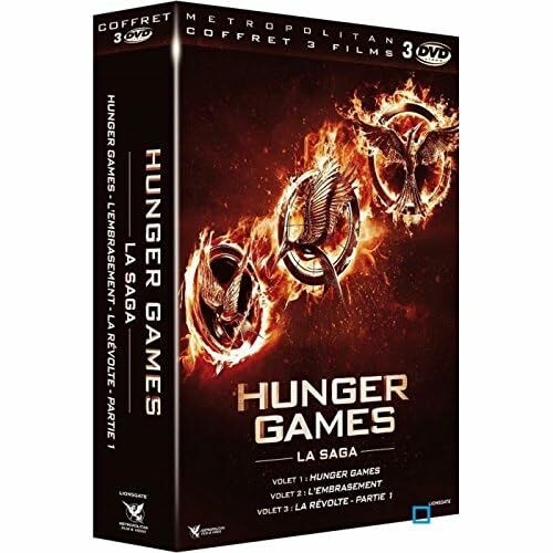 Livrenpoche : Hunger Games - La saga - Coffret 3 films - Ross, Gary, Lawrence, Francis - DVD
