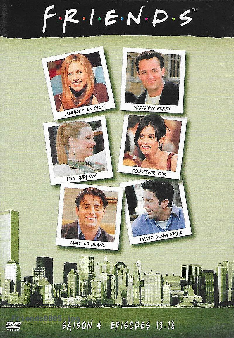 Livrenpoche : FRIENDS SAISON 4 - EPISODES 13 à 18 / DVD SIMPLE - BOITIER SLIM - XXX - DVD