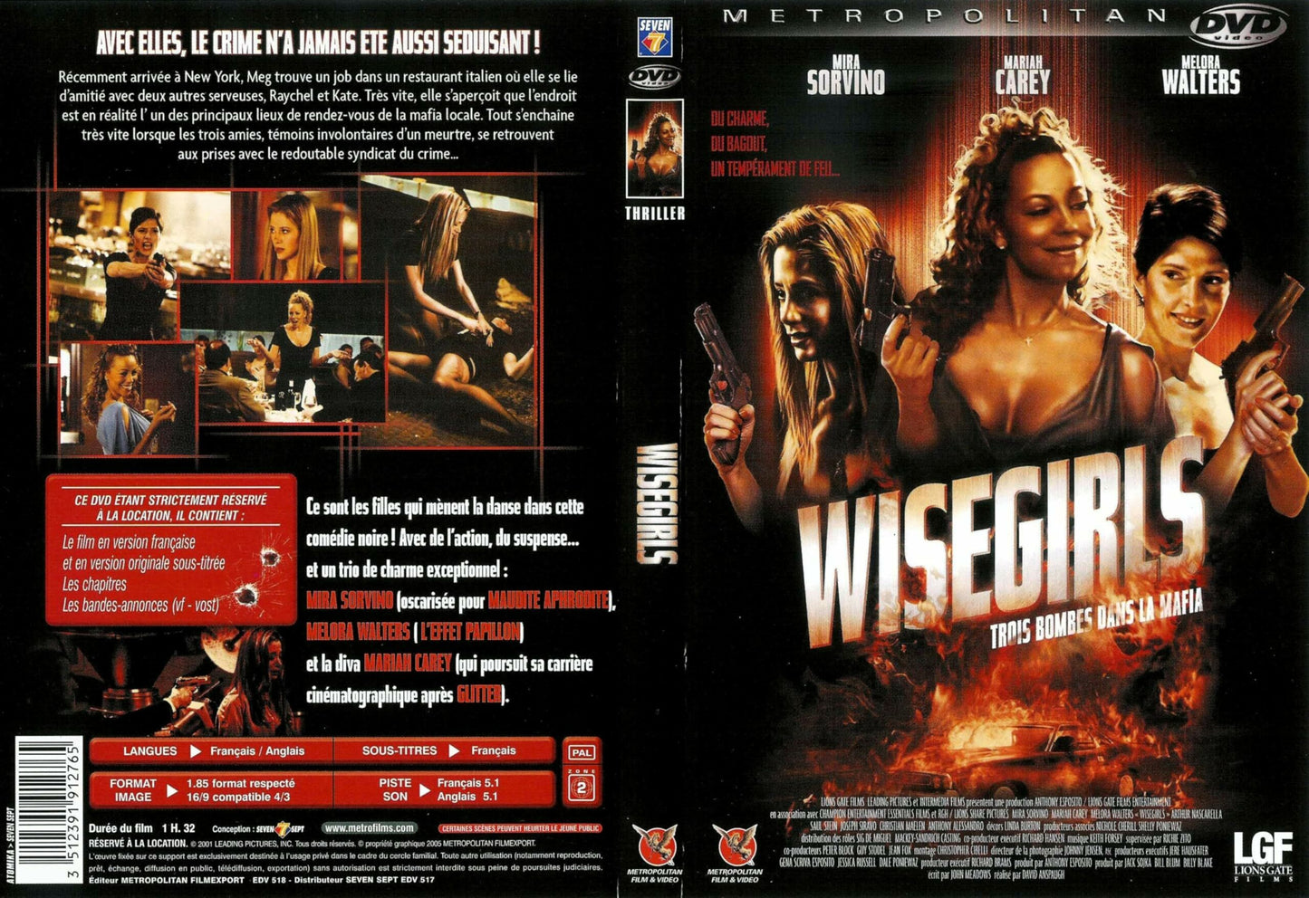 Livrenpoche : Wise girls - dvd location - XXX - DVD