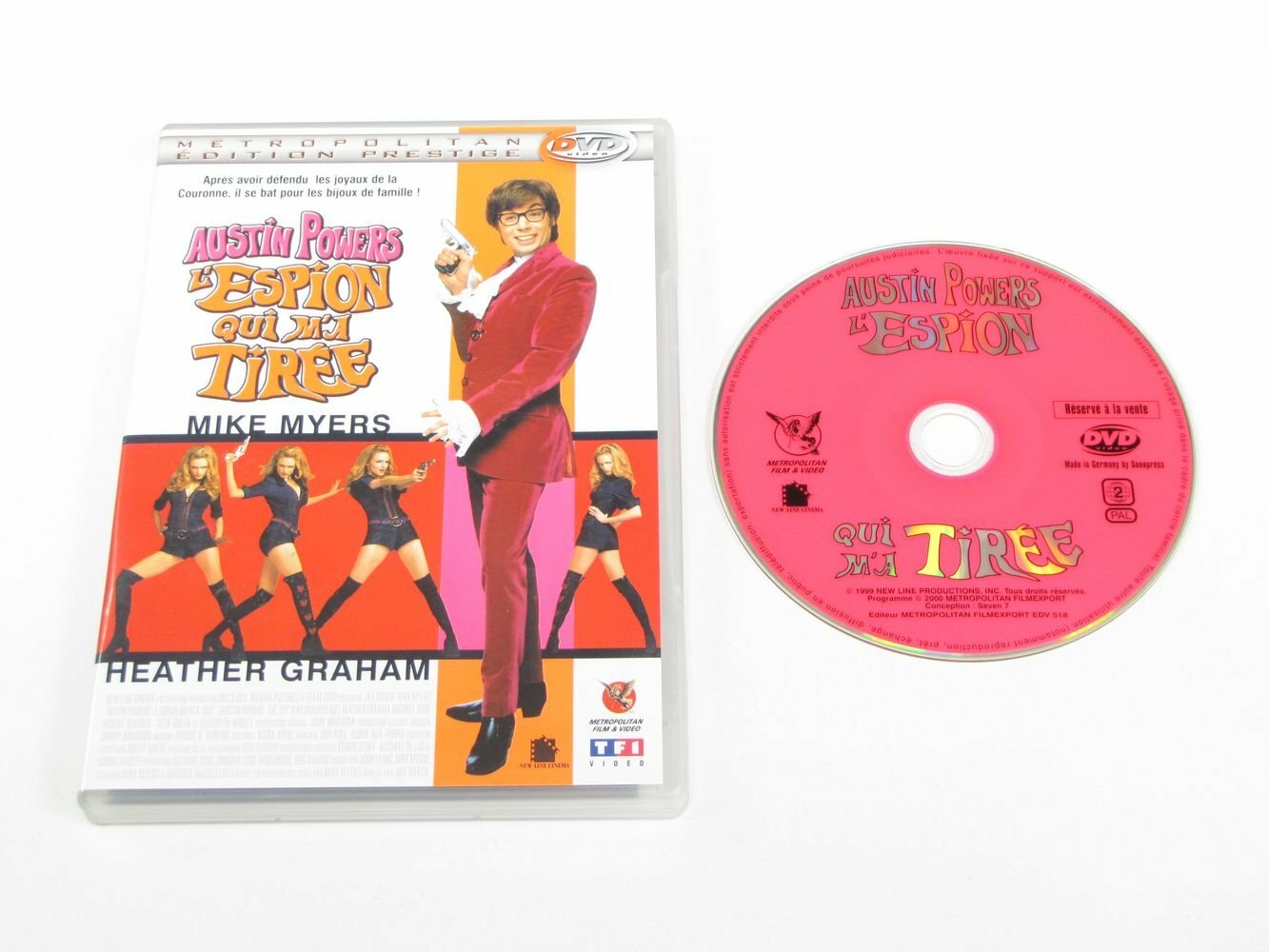 Livrenpoche : Austin Powers : L'espion Qui m'a tirée (Édition Prestige) - Jay Roach - DVD