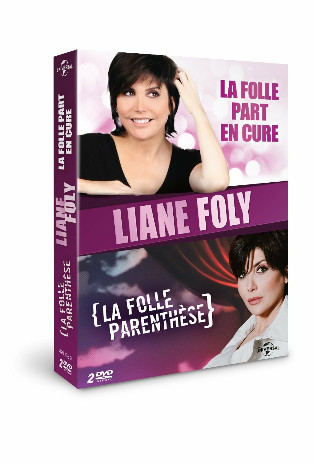 Livrenpoche : Coffret Liane Foly : La folle part en cure + La folle parenthèse - XXX - DVD