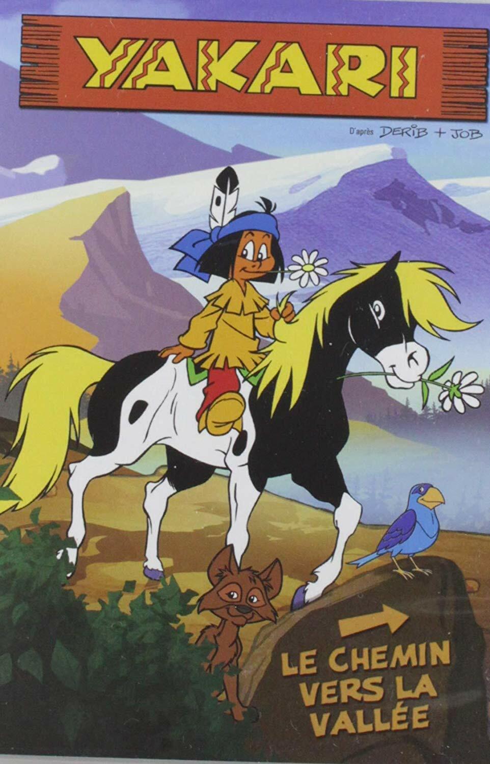 Livrenpoche : YAKARI : Le chemin vers la vallée - 8 aventures - DVD - XXX - DVD