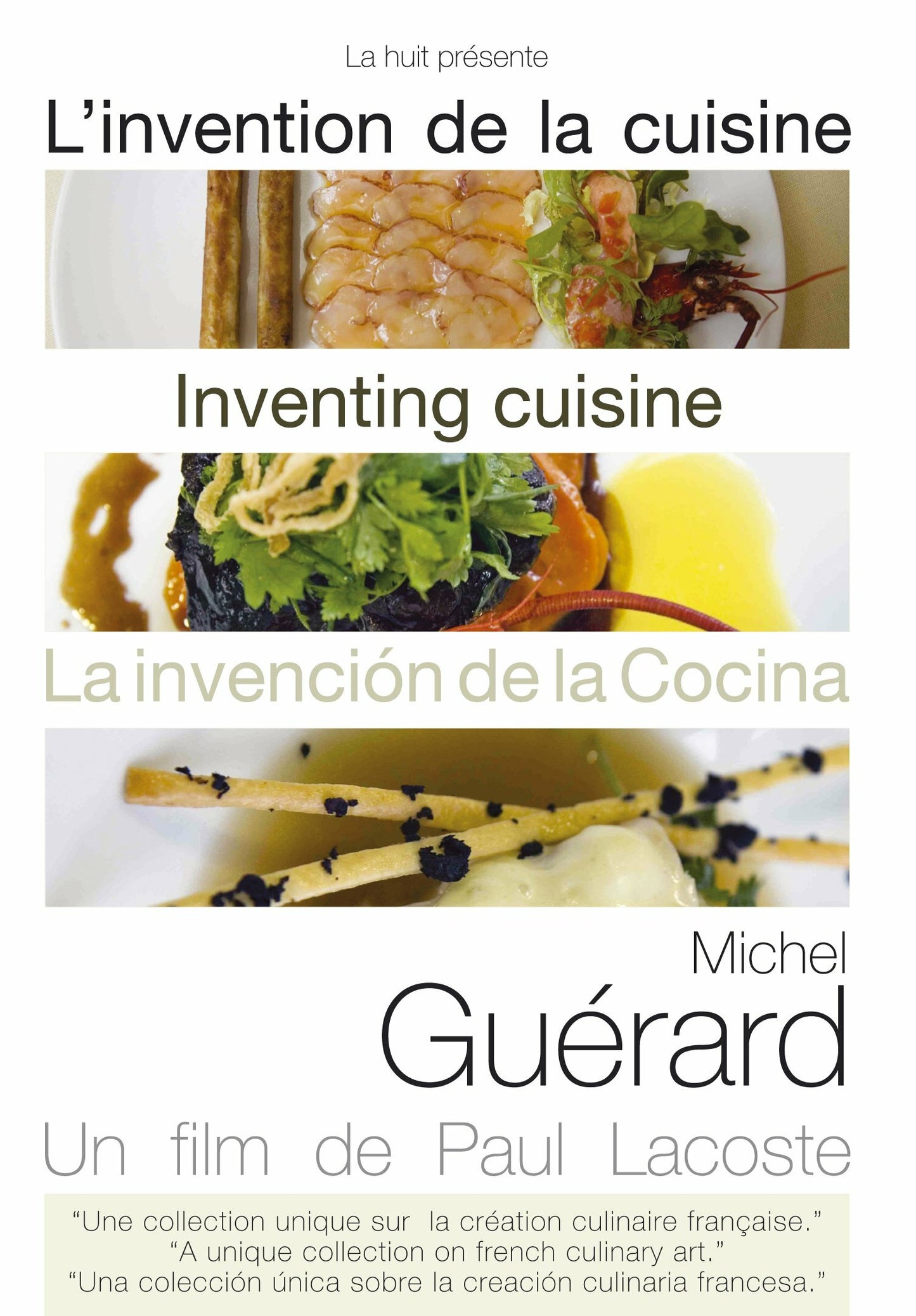 Livrenpoche : L'Invention de la Cuisine-Michel Guérard - Paul Lacoste - DVD