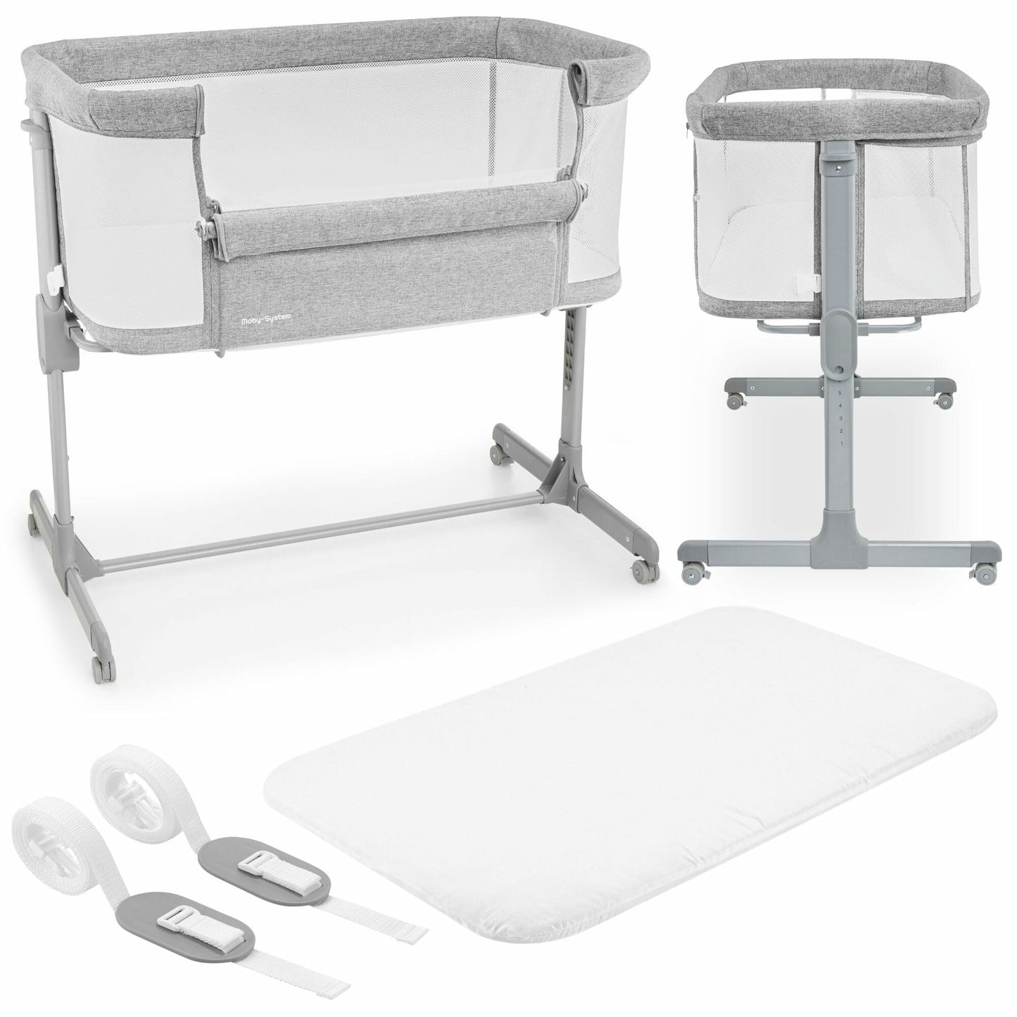 Livrenpoche : Lit Bébé Cododo 3 en 1, Lit Parapluie Pliable -  - Divers