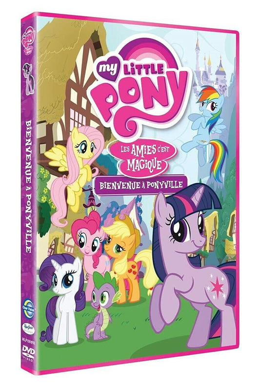 Livrenpoche : My Little Pony : Les Amies C'Est Magique Vol. 1 : Bienvenue à Ponyville - Jayson Thiessen, James Wootton - DVD
