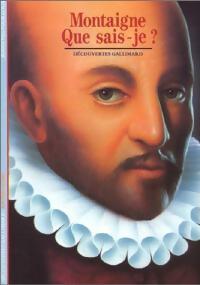 Livrenpoche : Montaigne, que sais-je ? - Jean-Yves Pouilloux - Livre