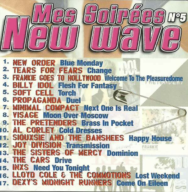 Mes soirées new wave n°5 - Collectif - CD