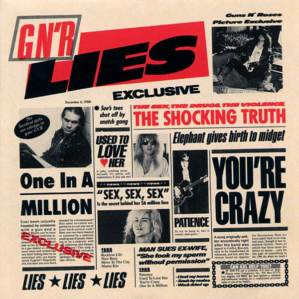 Livrenpoche : Guns N' Roses - G N' R Lies - Guns N' Roses - CD