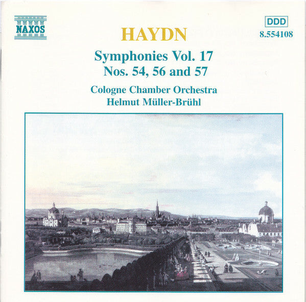 Livrenpoche : Haydn*, Cologne Chamber Orchestra*, Helmut Müller-Brühl - Symphonies Vol. 17 (Nos. 54, 56 And 57) - haydn, Cologne Chamber Orchestra, Helmut Müller-Brühl - CD