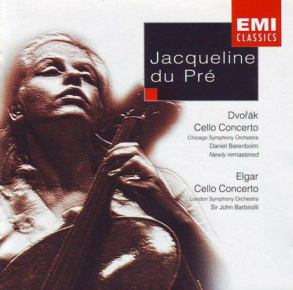 Livrenpoche : Jacqueline du Pré - Dvo?ák* & Elgar* - Chicago Symphony Orchestra, Daniel Barenboim - London Symphony Orchestra, Sir John Barbirolli - Cello Concertos - Jacqueline Du Pré - CD