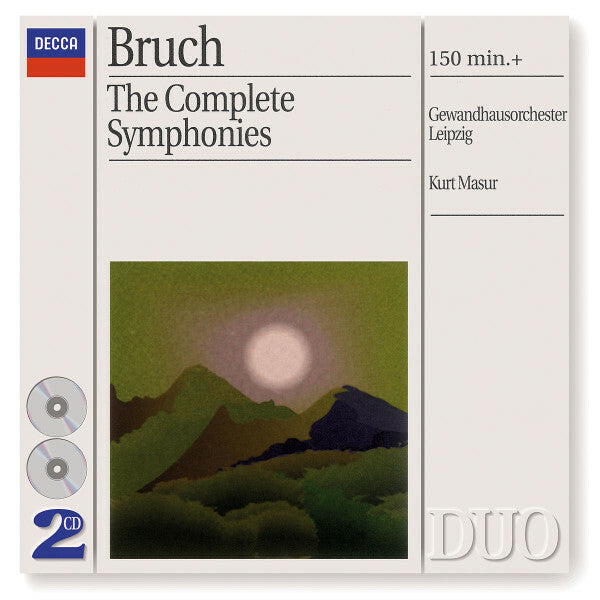 Livrenpoche : Bruch* - Gewandhausorchester Leipzig, Kurt Masur - The Complete Symphonies - Bruch - CD