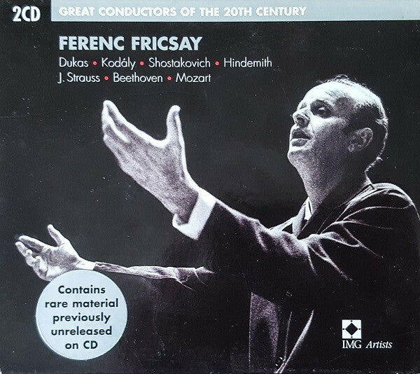 Livrenpoche : Ferenc Fricsay, Dukas* ? Kodály* ? Shostakovich* ? Hindemith* ? J. Strauss* ? Beethoven* ? Mozart* - Great Conductors Of The 20th Century - Ferenc Fricsay, Dukas ? Kodály ? Shostakovich ? Hindemith ? J. Strauss ? Beethoven ? Mozart - CD