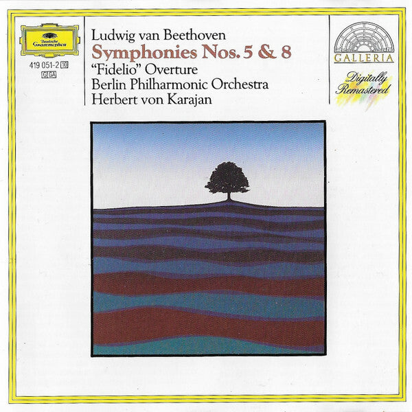 Livrenpoche : Ludwig van Beethoven / Herbert von Karajan / Berliner Philharmoniker - Symphonies Nos. 5 & 8 / Fidelio Ouvertüre - Ludwig van Beethoven, Herbert Von Karajan, Berliner Philharmoniker - CD