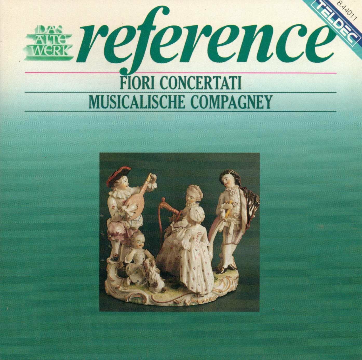 Livrenpoche : Fiori Concertati - Musicalische Compagney - Komponisten: Dario Castello, Andrea Falconieri, Johannes Hiernonymus Kapsberger -  - CD