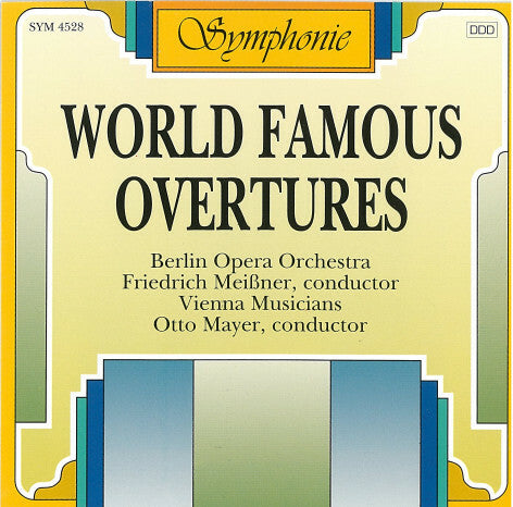 Livrenpoche : Gioacchino Rossini, Otto Nicolai, Richard Wagner, Wolfgang Amadeus Mozart - World Famous Overtures - Wolfgang Amadeus Mozart, Gioacchino Rossini, Richard Wagner, Otto Nicolai - CD