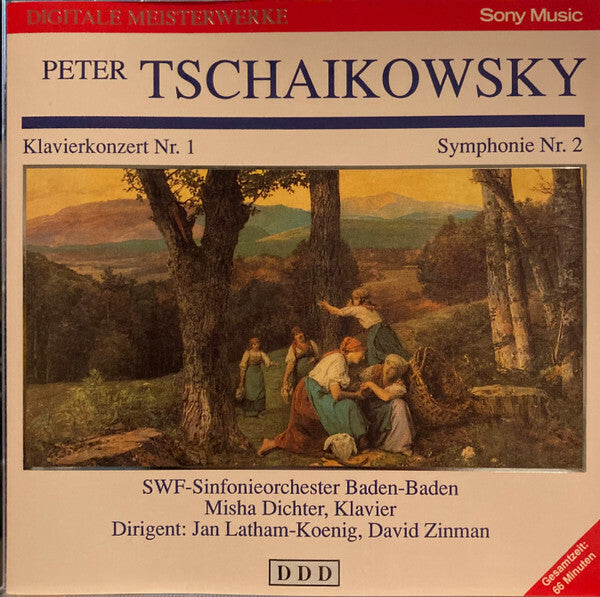 Livrenpoche : Peter Tschaikowsky*, SWF-Sinfonieorchester Baden-Baden*, Misha Dichter, Jan Latham-Koenig*, David Zinman - Klavierkonzert Nr. 1 / Symphonie Nr. 2 - David Zinman, Peter Tschaikowsky, SWF-Sinfonieorchester Baden-Baden, Misha Dichter, Jan Latham-Koenig - CD