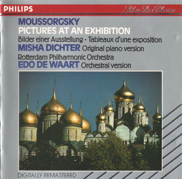 Livrenpoche : Moussorgsky* - Misha Dichter, Edo de Waart, Rotterdam Philharmonic Orchestra* - Pictures At An Exhibition = Bilder Einer Ausstellung = Tableaux D'une Exposition - Moussorgsky - CD