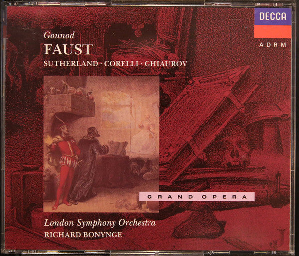 Livrenpoche : Gounod* - Sutherland* · Corelli* · Ghiaurov* · London Symphony Orchestra · Richard Bonynge - Faust  - Gounod - CD