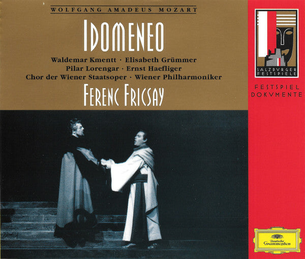 Livrenpoche : Wolfgang Amadeus Mozart, Waldemar Kmentt, Elisabeth Grümmer, Pilar Lorengar, Ernst Haefliger, Chor Der Wiener Staatsoper*, Wiener Philharmoniker, Ferenc Fricsay - Idomeneo - Wolfgang Amadeus Mozart, Chor Der Wiener Staatsoper, Wiener Philharmoniker, Ferenc Fricsay, Pilar Lorengar, Ernst Haefliger, Waldemar Kmentt, Elisabeth Grümmer - CD