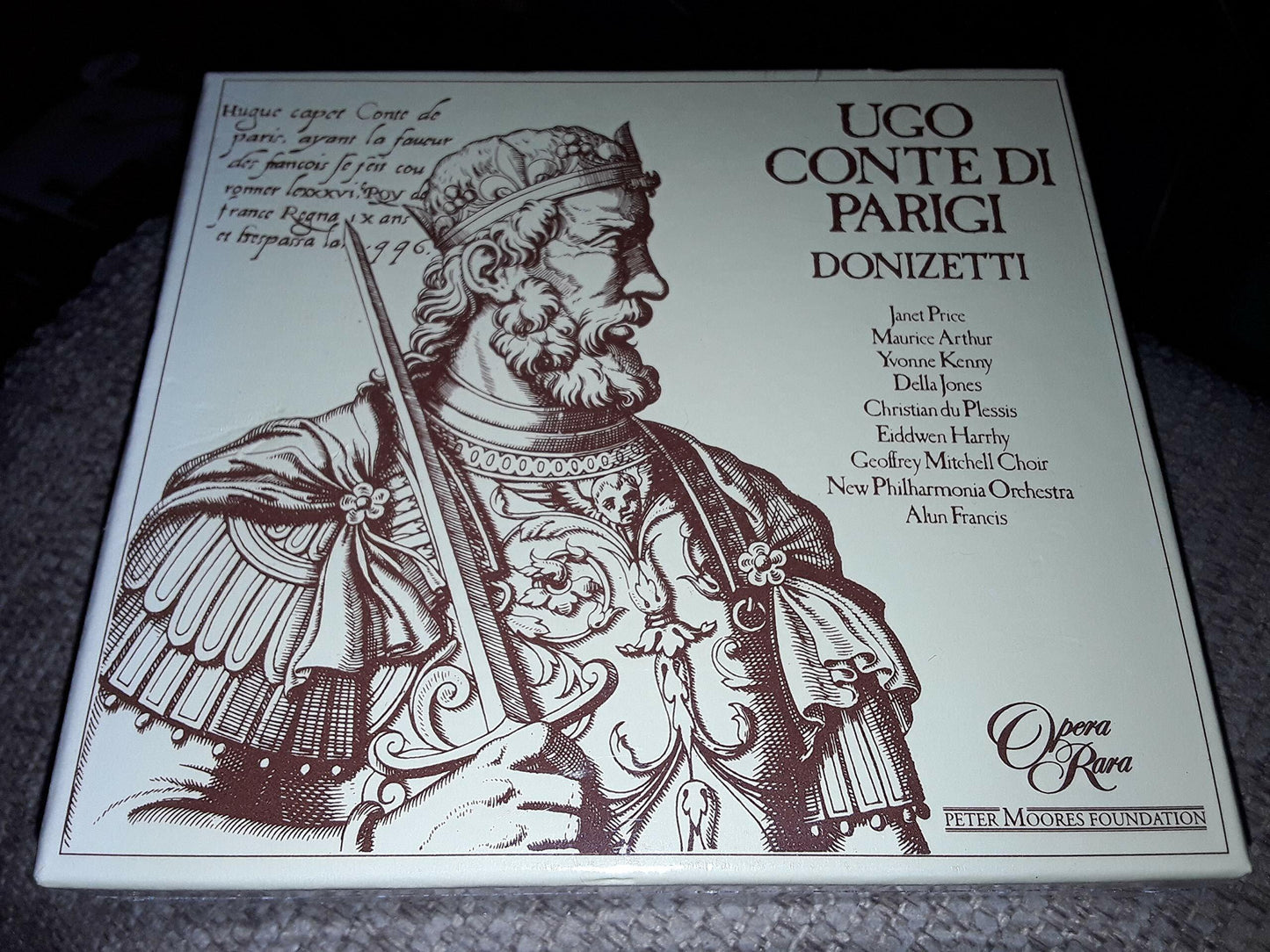 Livrenpoche : Ugo, Conte di Parigi - New Philharmonia Orchestra, Donizetti, Gaetano - CD
