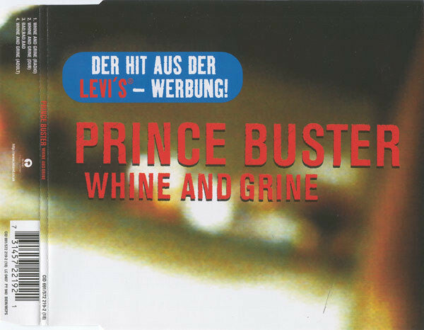 Livrenpoche : Prince Buster - Whine And Grine - Prince Buster - CD