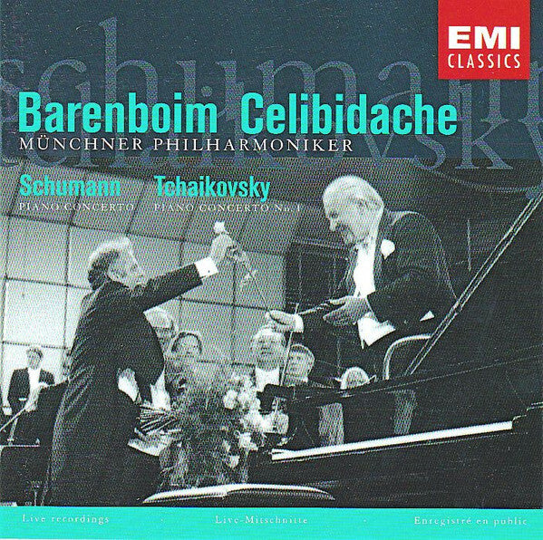 Livrenpoche : Pyotr Ilyich Tchaikovsky, Robert Schumann - Barenboim Celibidache - Robert Schumann, Pyotr Ilyich Tchaikovsky - CD